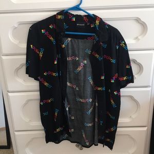 short sleeve button down shirt